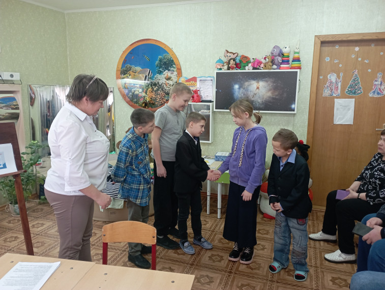 Занятие педагога-психолога.